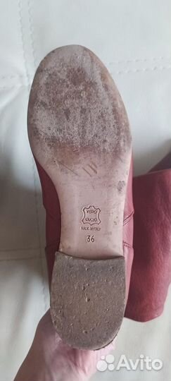 Сапоги женские 36 размер натуральная кожа