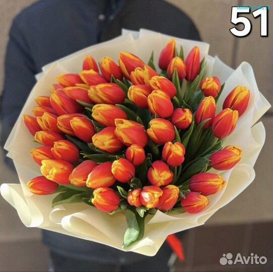 Букеты из тюльпанов (Арт.52869)