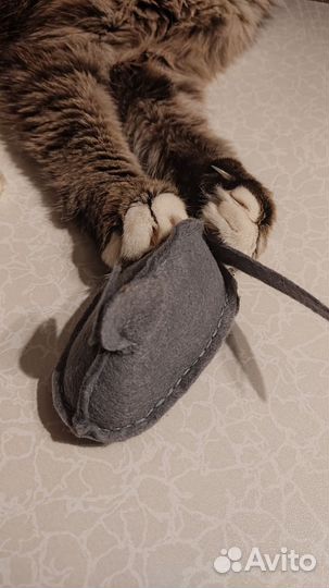 Игрушки для кошек с кошачьей мятой