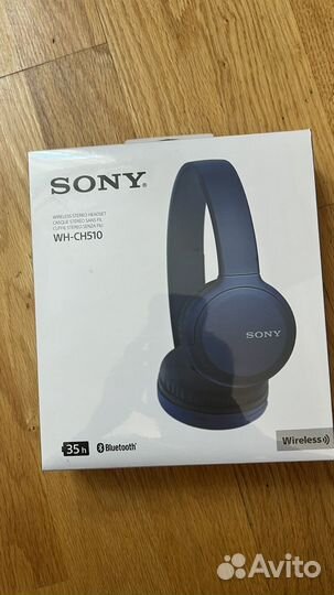 Беспроводные наушники sony wh ch510