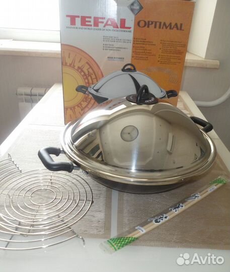 Сковорода-вок Tefal Optimal 36см