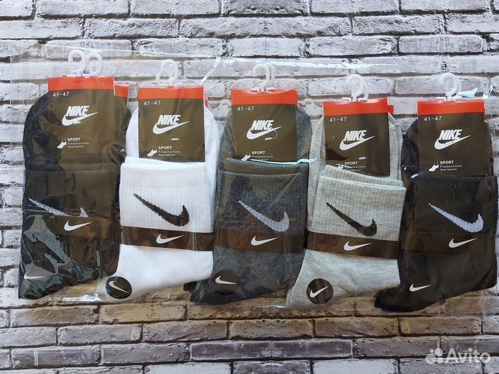 Носки Nike Adidas Reebok Puma