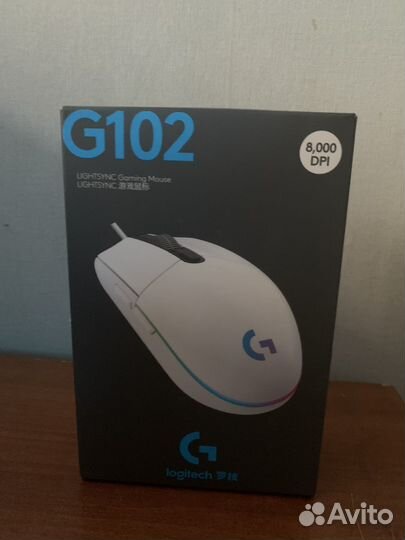 Мышь компьютерная игровая logitech g102