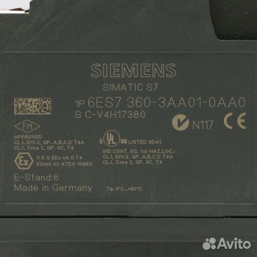 Siemens 6ES7360-3AA01-0AA0