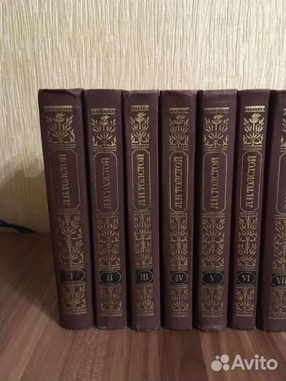 Лев толстой книги сочинение в 12 томах