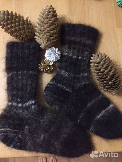 Носки из собачьей шерсти