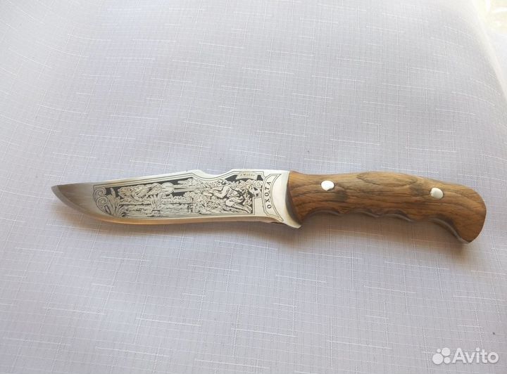 Нож кизляр Охота Рысь Медведь