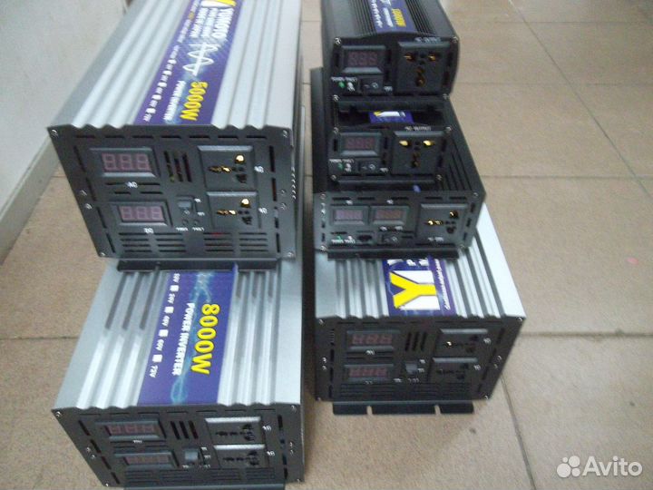 Преобразователь напряжения12- 24- 220