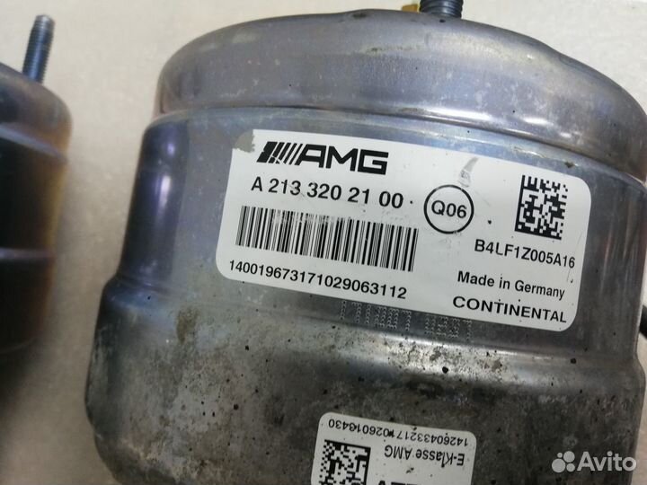 Пневмостойка передняя Mercedes W213 e class AMG