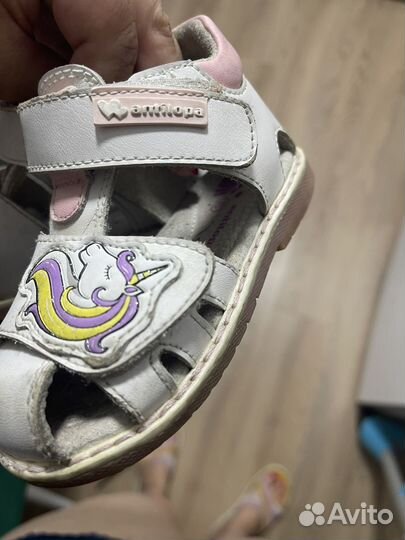 Босоножки для девочки 22 размер