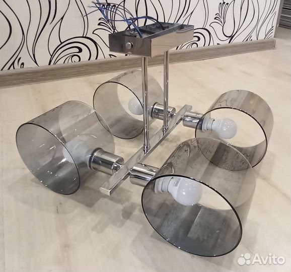 Люстра потолочная бу