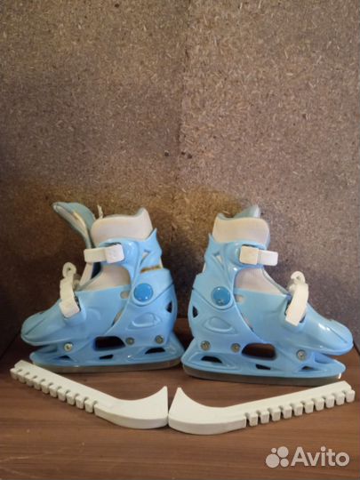 Коньки детские раздвижные 27-30размер