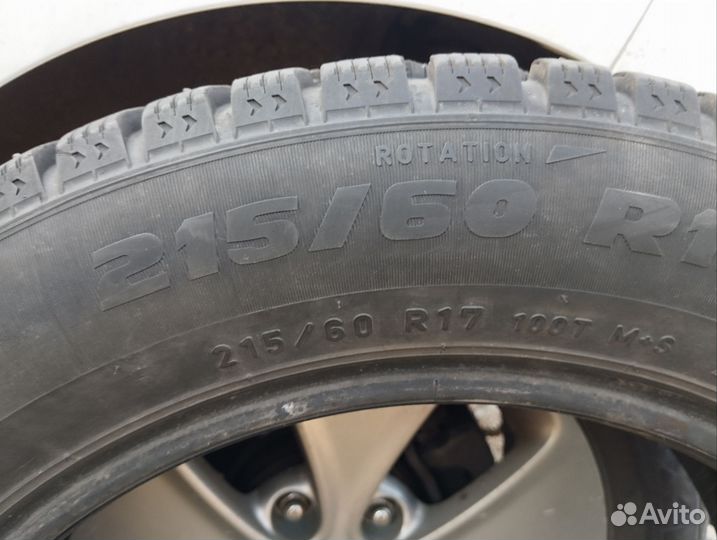 Зимняя резина r17 шипованая