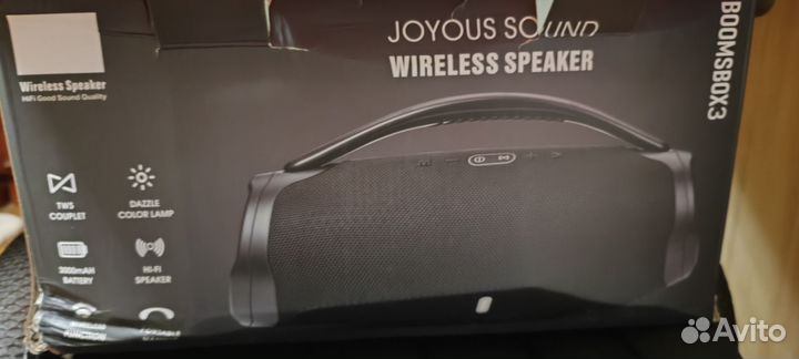 Колонка JBL boomsbox 3 с подсветкой