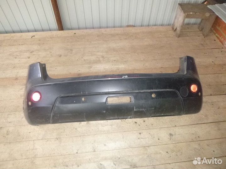 Бампер задний nissan qashqai J10 2006