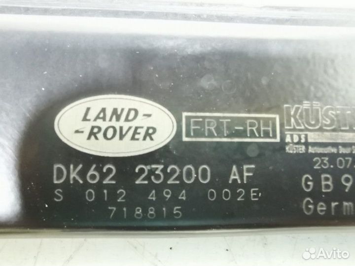 Стеклоподъемник электрический передний правый