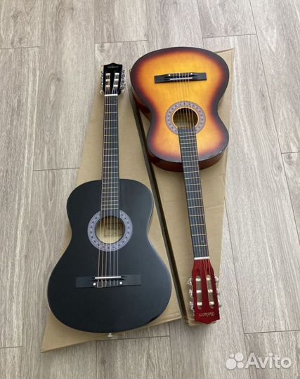 Гитары классические 38 дюймов (7/8) в ассортименте