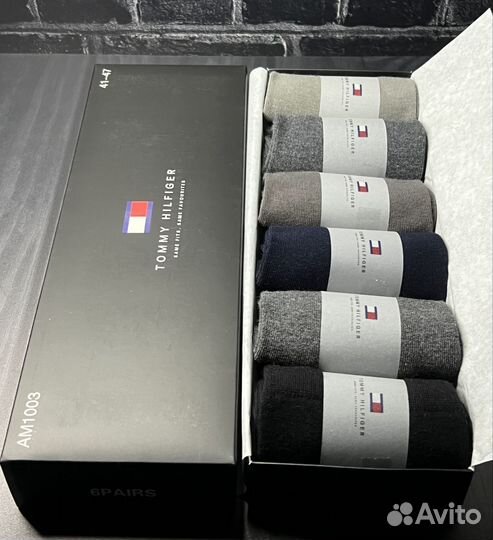 Носки Tommy Hilfiger 6 пар набор