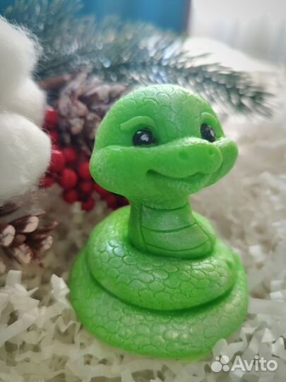 Мыло змея на Новый год