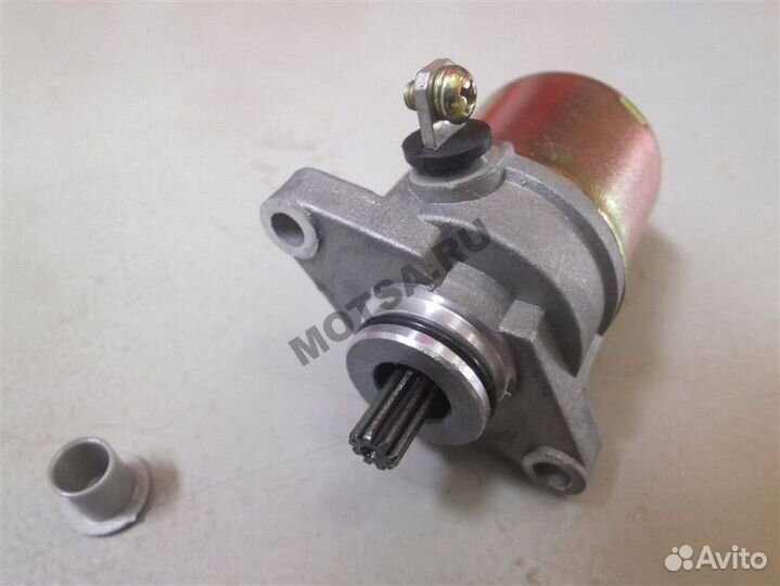 Электростартер скутер Yamaha (вал 9 шлицев, d9 мм