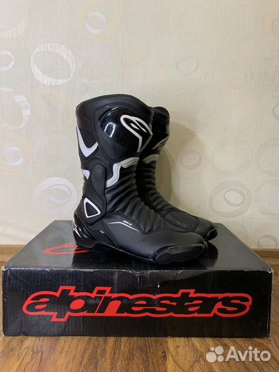 Мотоботы Alpinestars Smx 6 v2 в отличном состоянии