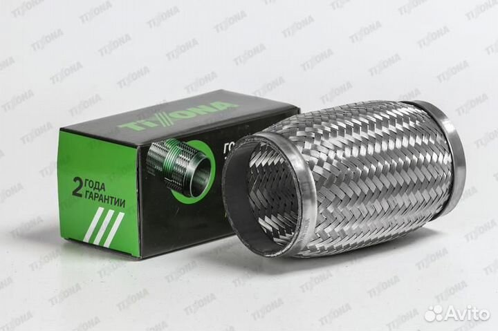 Гофра 76 / 150 (aisi 304 with inner braid)