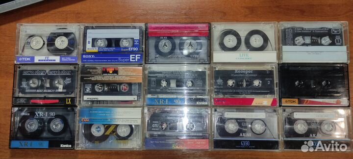 Аудиокассеты с записью