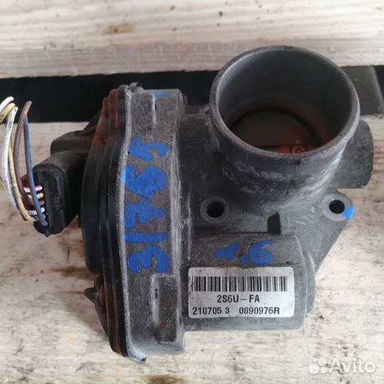 Заслонка дроссельная Ford Focus 2 1.6 бензин