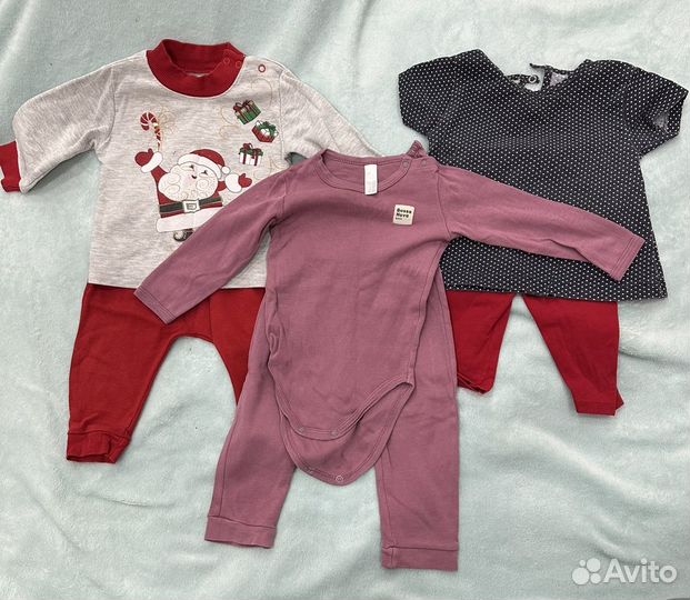 Одежда для девочки пакетом 80 86