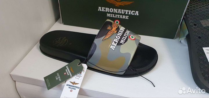 Шлепанцы Aeronautica Militare Оригинал 42 и 43р