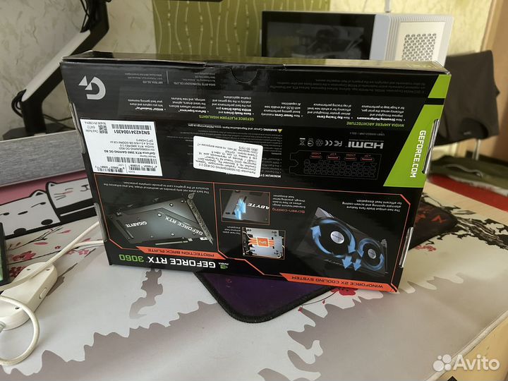 Видеокарта gigabyte rtx 3060 8gb