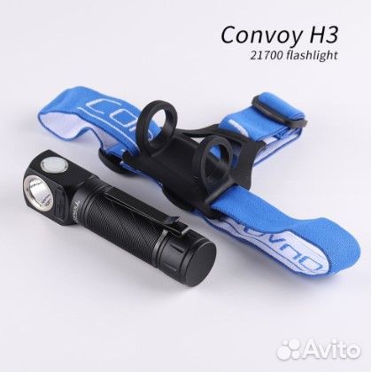 Налобный фонарь Convoy H3 SST40 6500K 21700 Type-C