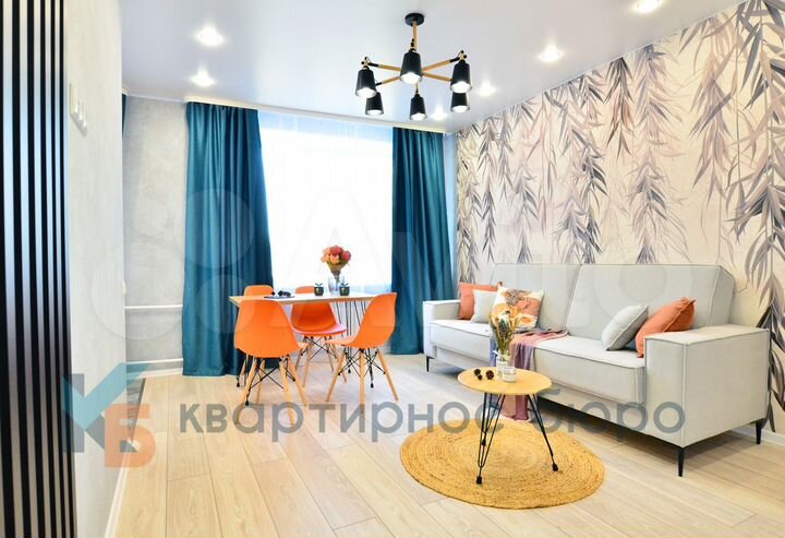 3-к. квартира, 55 м², 1/5 эт.