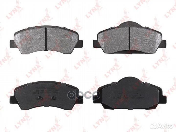 Колодки тормозные дисковые перед BD6115