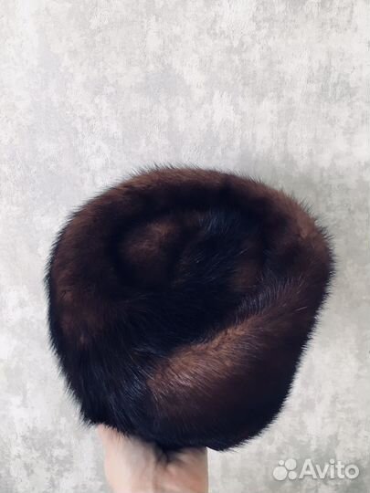 Шапка женская норковая кубанка