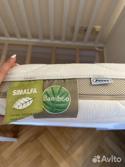 Детская кроватка IKEA сундвик