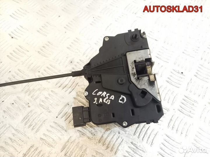 Замок двери задней левой Opel Corsa D 13258265