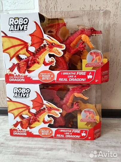 Дракон robo alive новый