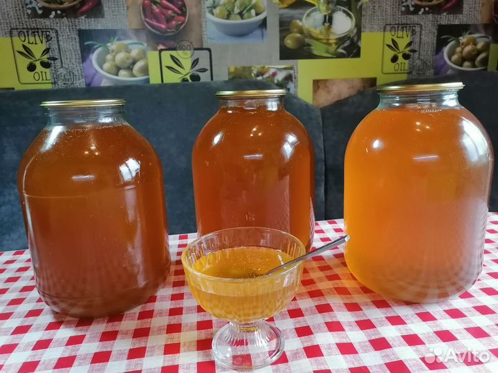 Мёд мед с домашней пасеки