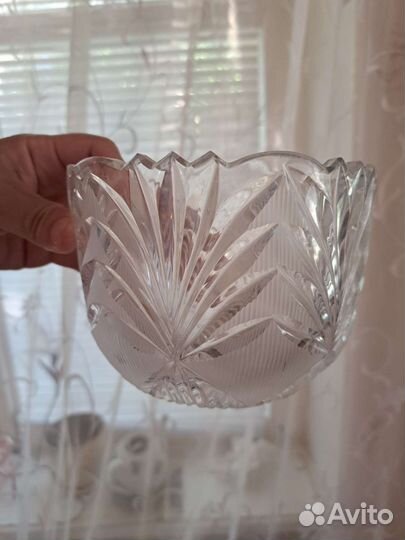 Хрустальные салатники СССР