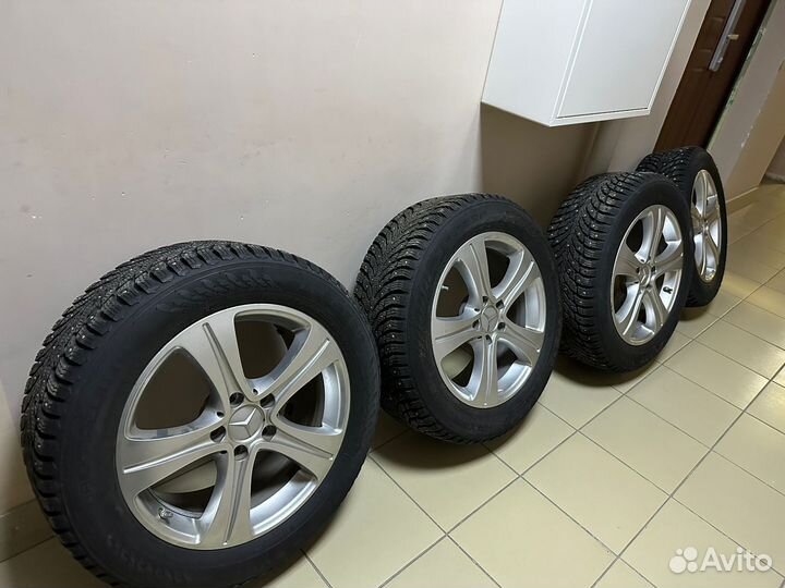 Оригинальные зимние колеса мерседес r17