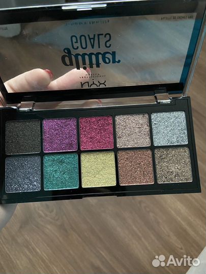 Палетка теней Nyx