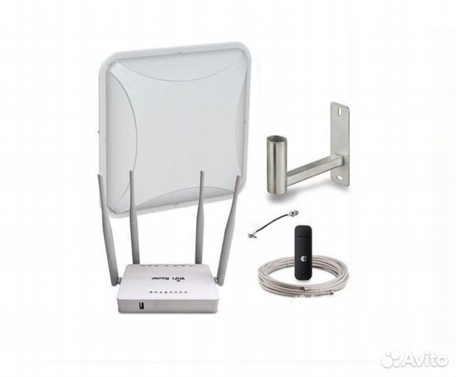 Комплект 4G для интернета для дома,дачи,офиса