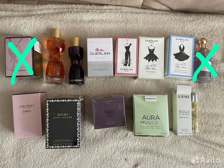 Духи chanel, YSL, lancome, givenchy, dior и др
