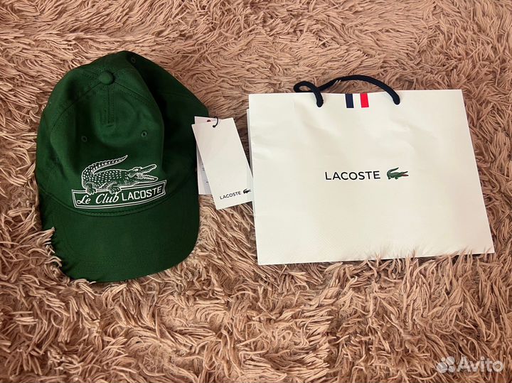 Кепка lacoste оригинальная новая