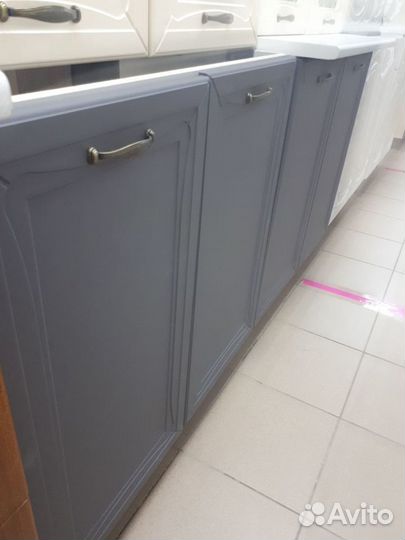 Б-6 Кух. гарнитур Империя 1,6 мдф (Софт ваниль/Соф