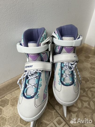 Коньки раздвижные 31-36 размер