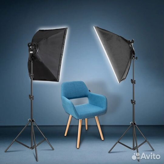 Софтбокс, свет, фон для фото в аренду