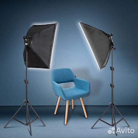 Софтбокс, свет, фон для фото в аренду