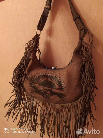 Сумка натуральная кожа